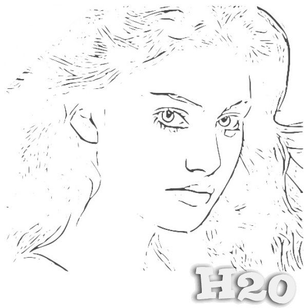 600x600 H2o Just Add Water Coloring Pages