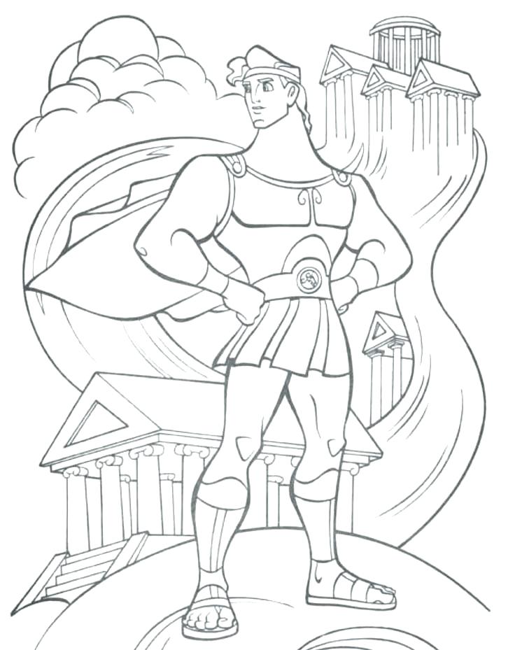 736x929 Hades Coloring Page