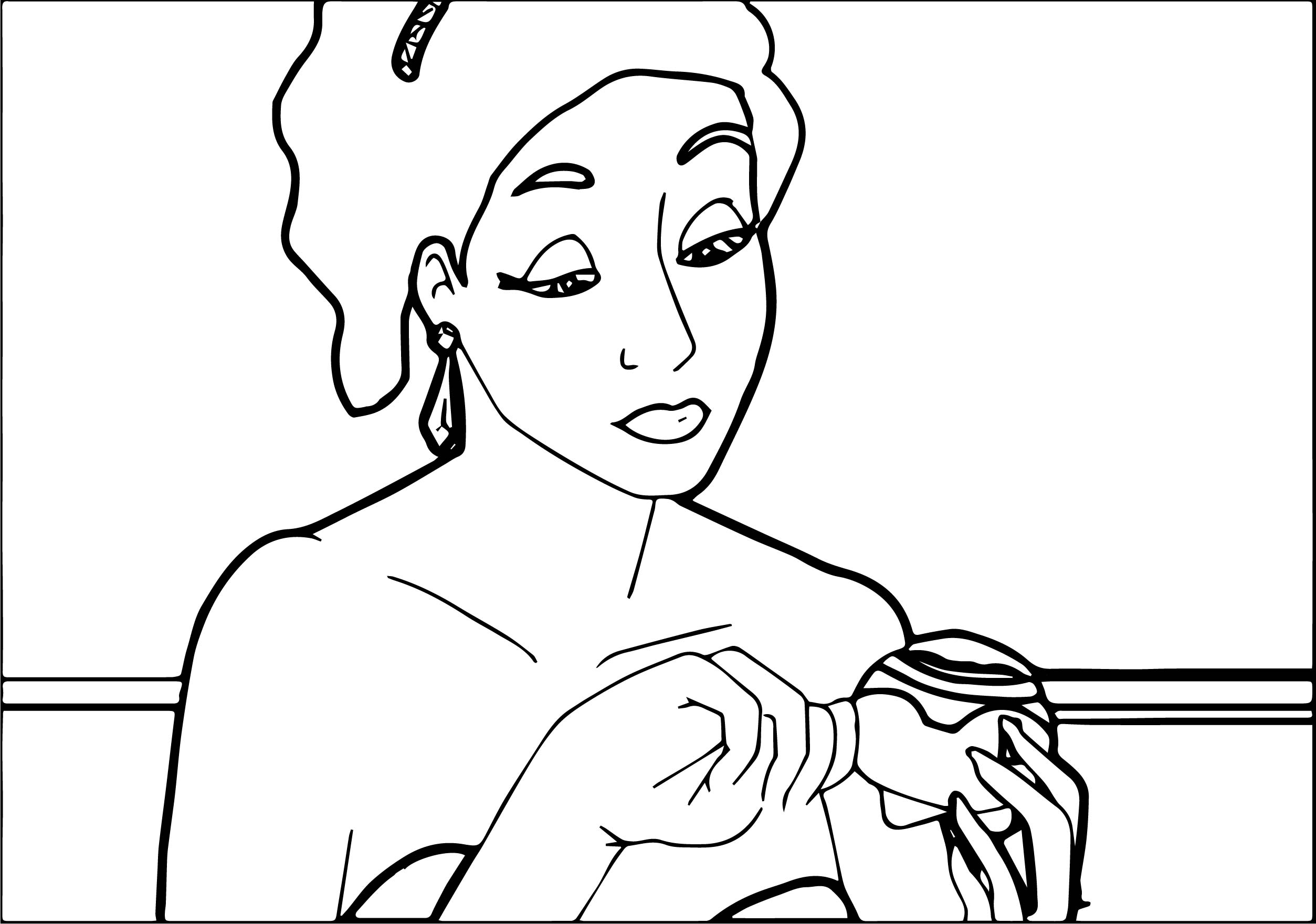 2507x1761 Hairbrush Coloring Pages