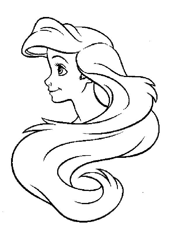 600x840 Hair Coloring Pages With Regard To Plan 17