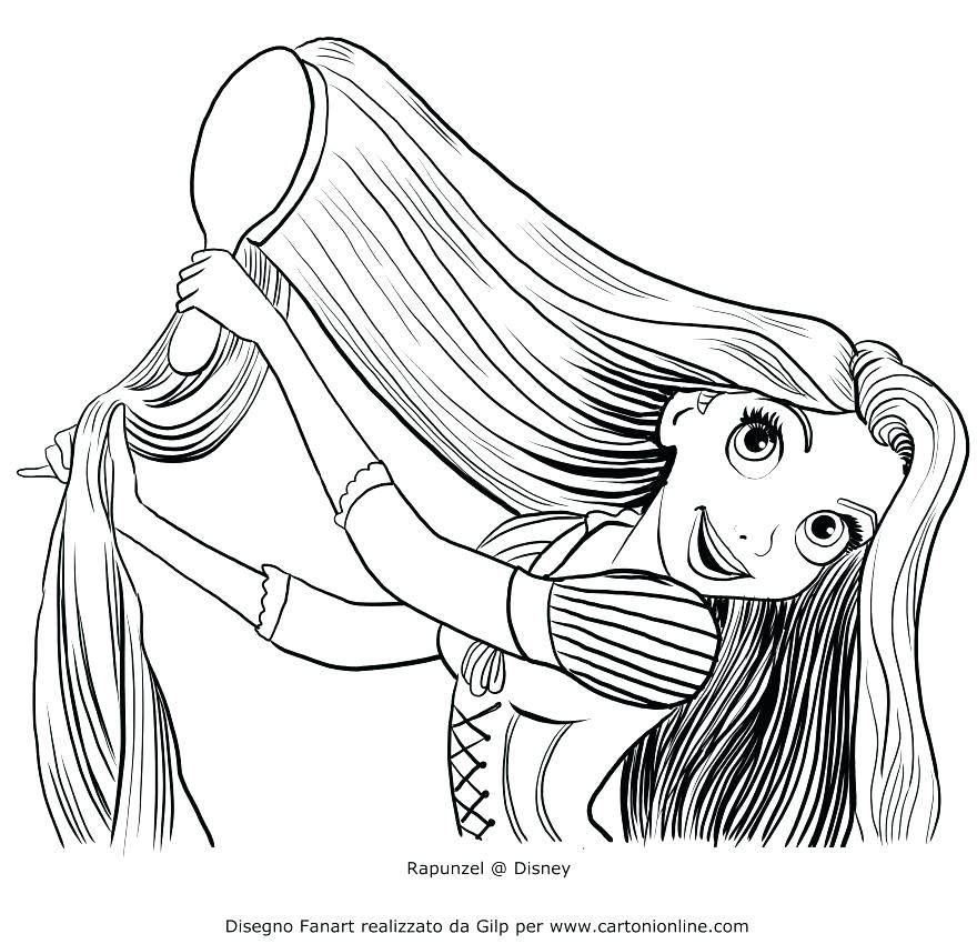 880x850 Bow Coloring Page Good Hair Coloring Pages Best Of Brushing Her