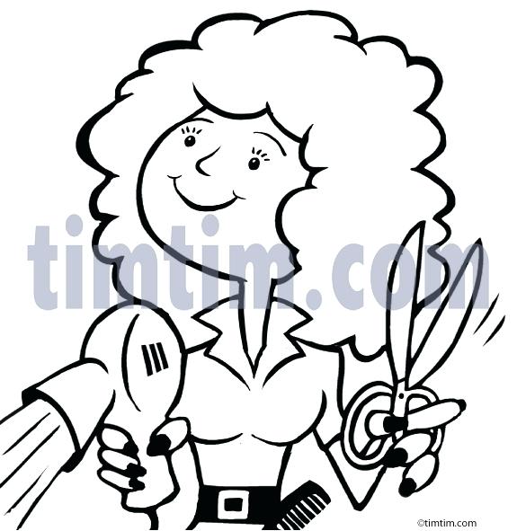 575x591 Hair Salon Coloring Pages Hair Salon Free Coloring Pages Coloring