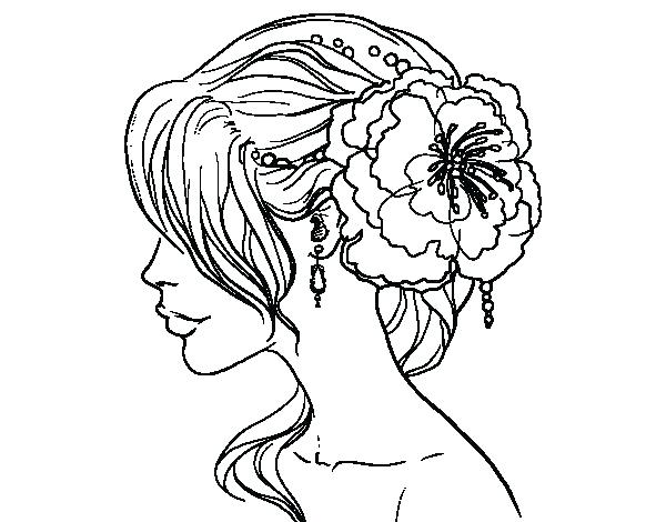 600x470 Hairstyles Coloring Pages Copy Printable Hair Best Of Black