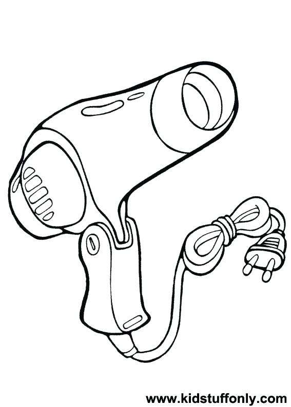 567x794 Hair Coloring Pages Hair Salon Coloring Pages Impressive Hair