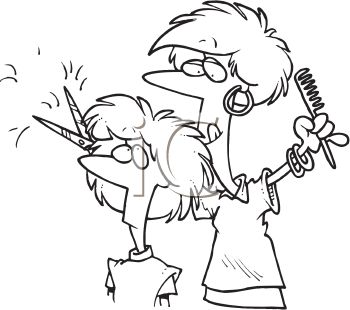 350x310 Royalty Free Cliprt Image Coloring Page Of One Woman,