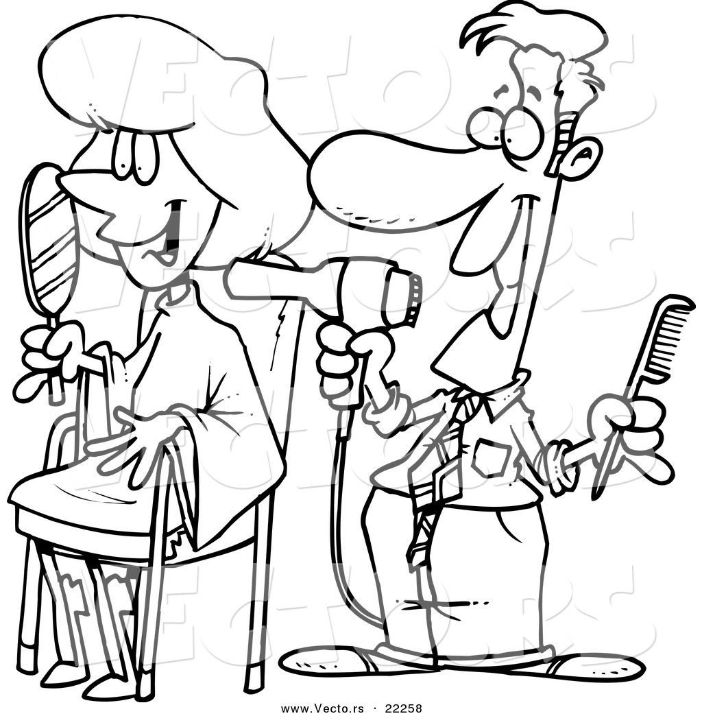 1024x1044 Hair Salon Coloring Pages Hairstyle Hellokids Com In Inside