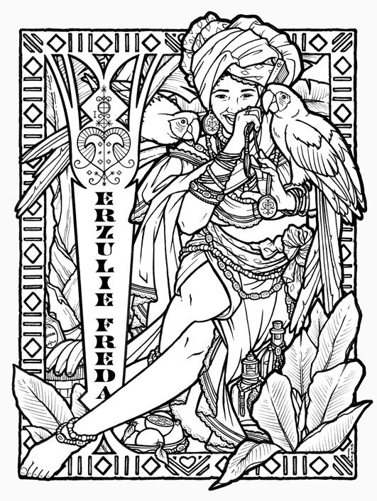 Haiti Coloring Pages