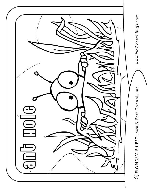 600x770 Florida's Finest Lawn Amp Pest Control's Coloring Book For Kids