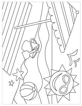 265x343 Free Printable Summer Coloring Pages Hallmark Ideas Amp Inspiration