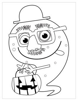 265x343 Halloween Coloring Pages Hallmark Ideas Amp Inspiration