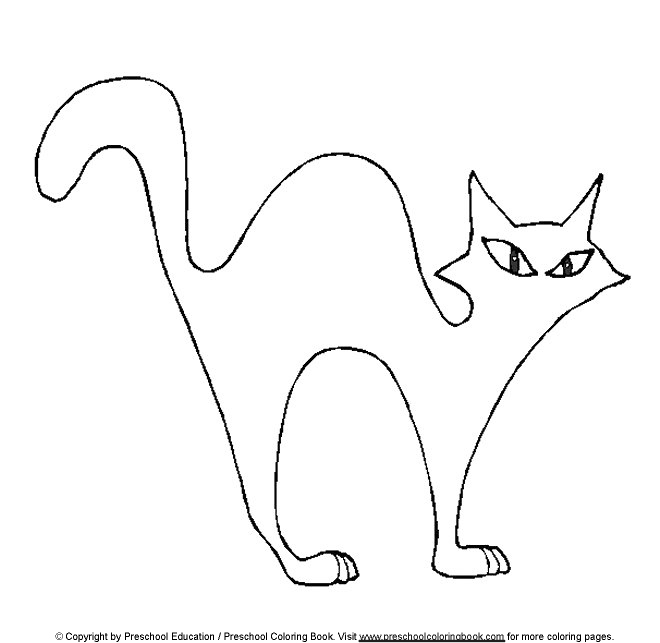 660x643 Halloween Coloring Page