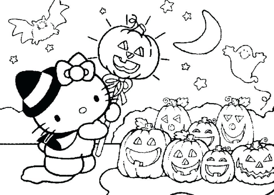 957x682 Cartoon Halloween Coloring Pages And Coloring Pages Cartoon