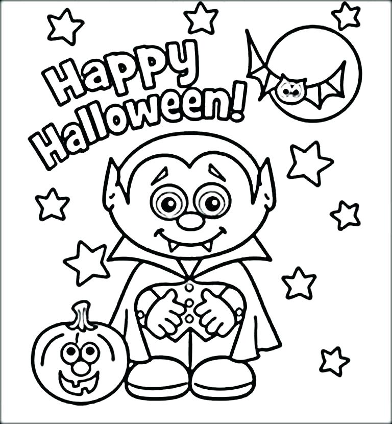 768x830 Halloween Coloring Activities