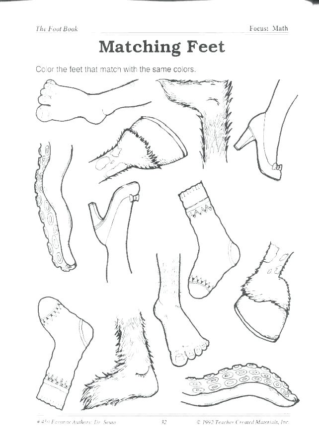642x900 Foot Book Or The Foot Book Activities Printable Halloween Coloring