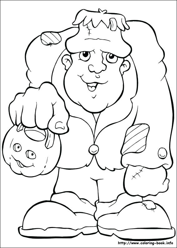 567x794 Halloween Coloring Pages For Toddlers Coloring Picture Free