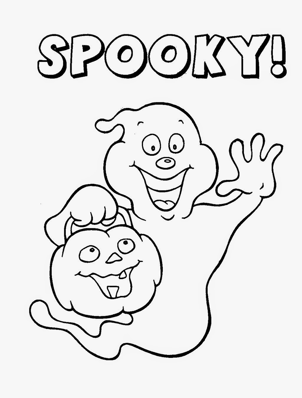 1024x1349 Spooky Halloween Coloring Pages