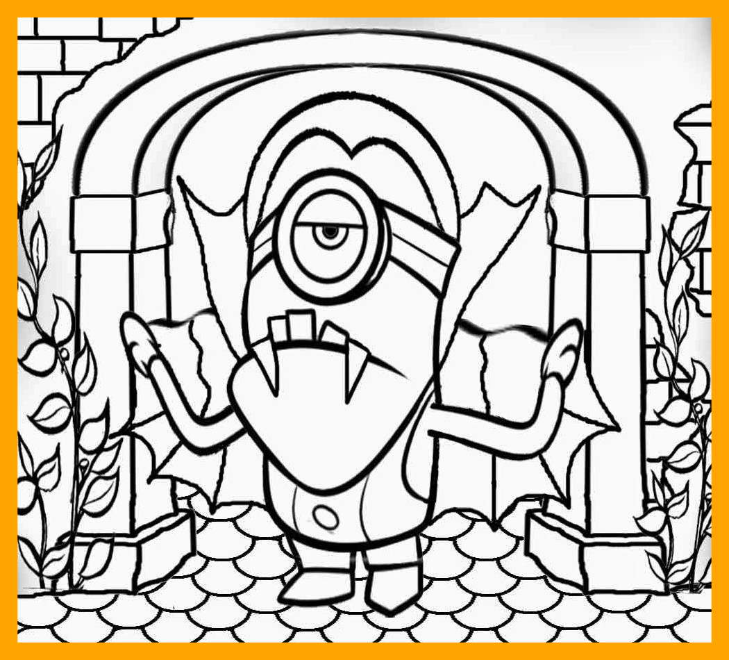 1050x950 Best Halloween Coloring Page Is The Pics For Kids Ideas