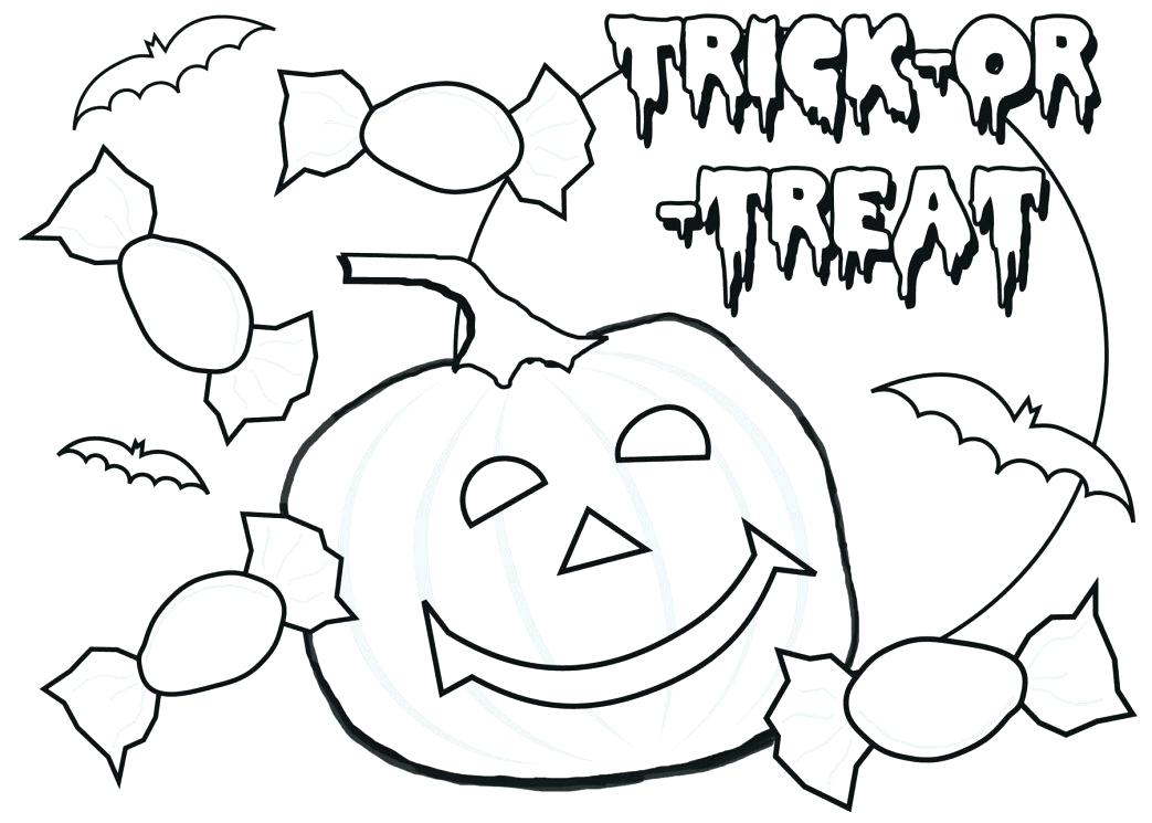1043x745 Halloween Coloring Pages For Toddlers Large Size Of Coloring Pages