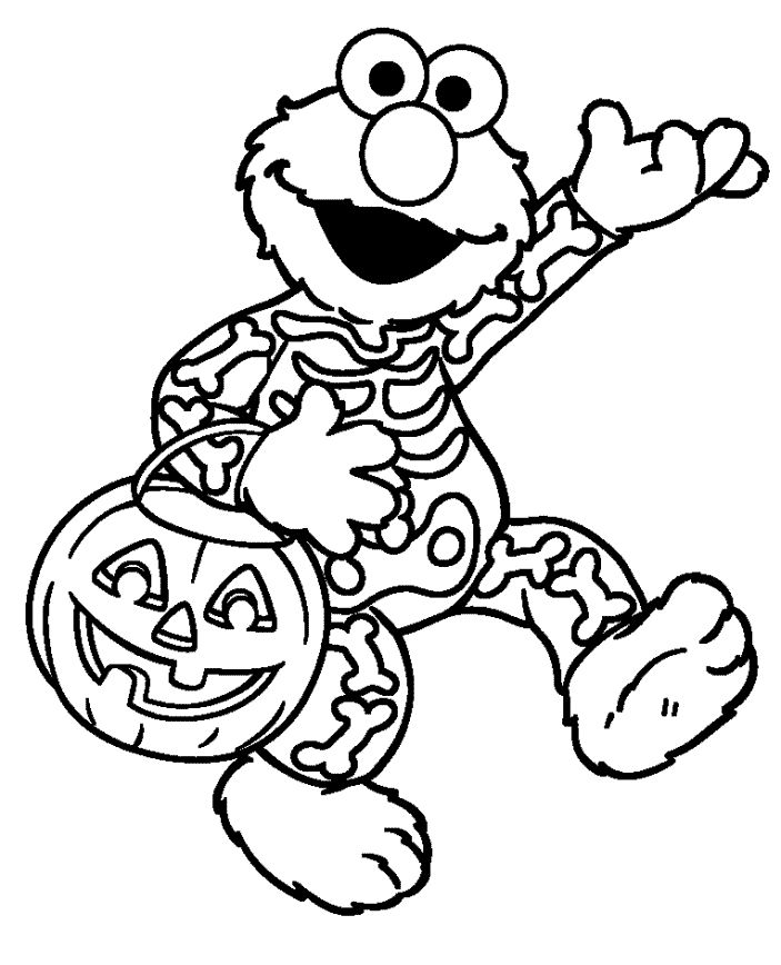 703x868 Toddler Halloween Coloring Pages Printable