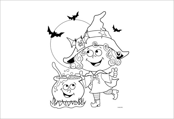 Halloween Coloring Pages Pdf