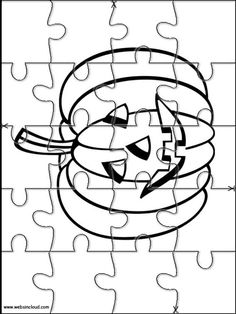 236x314 Printable Jigsaw Puzzles To Cut Out For Kids Halloween 3 Coloring