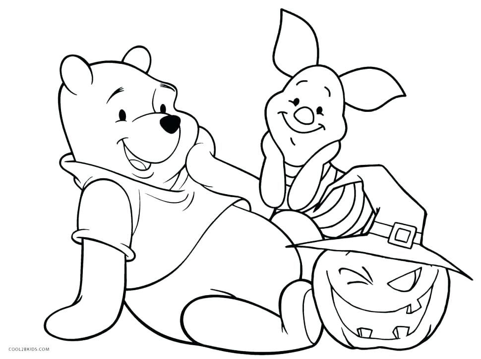 970x725 Baby Winnie The Pooh Coloring Pages Free And Friends Printable