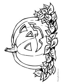 Halloween Colouring Pages To Print