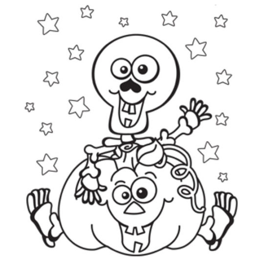 540x540 Scary Pumpkins Halloween Coloring Pages Rkomitet Org Regarding