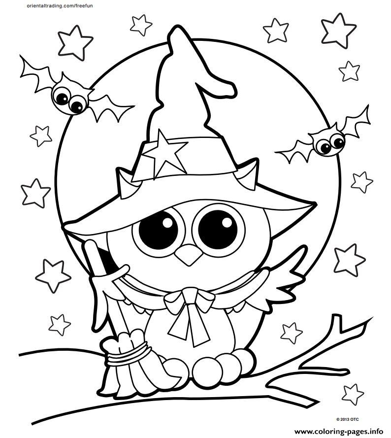 794x889 Halloween Owl Coloring Pages