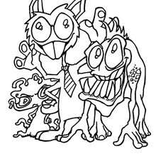 220x220 Frankenstein Head Coloring Pages