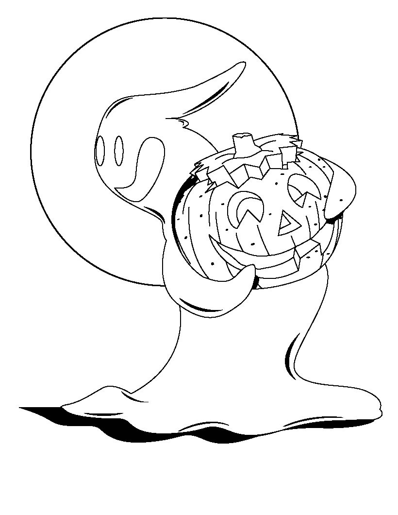 820x1060 Free Printable Ghost Coloring Pages For Kids