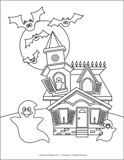 250x323 Free Halloween Coloring Pages