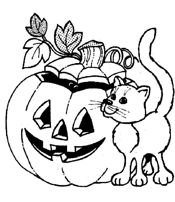 728x836 Halloween Jack O Lantern Coloring Pages Free Jack O Lantern