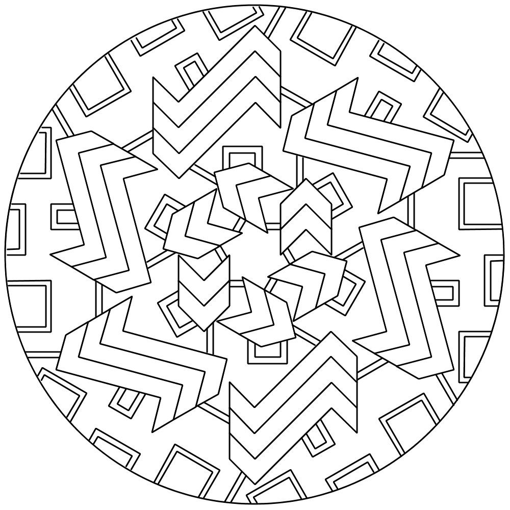1000x1000 Halloween Mandala Coloring Pages Mandalas To Print Coloring Pages