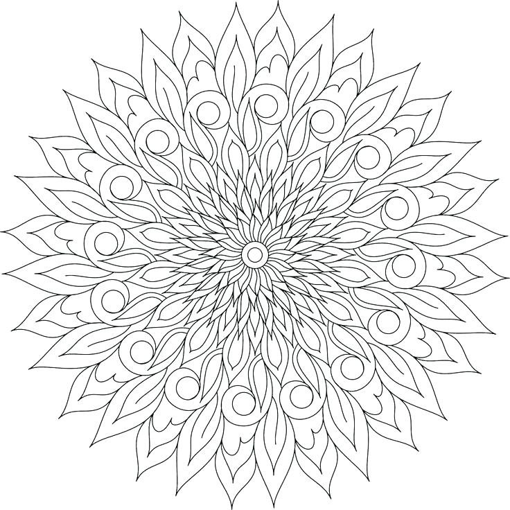 736x736 Free Halloween Mandala Coloring Pages Also Packed With For You