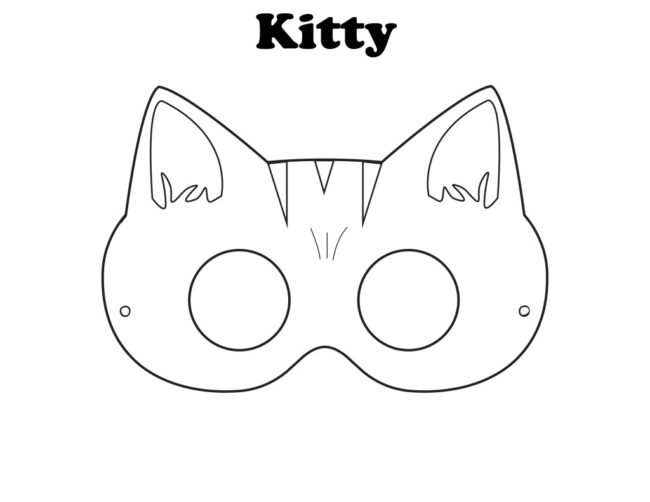 650x502 Halloween Masks Coloring Pages Halloween Mask Coloring Pages 4