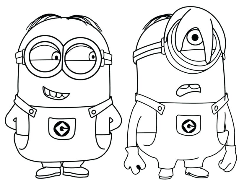 853x623 Best Funny Minions Quotes And Picture Coloring Cartoon Minion