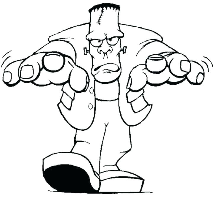 Halloween Monster Coloring Pages