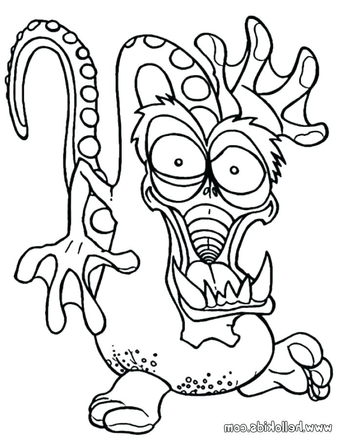 695x900 Halloween Monster Coloring Pages Monster Coloring Pages All