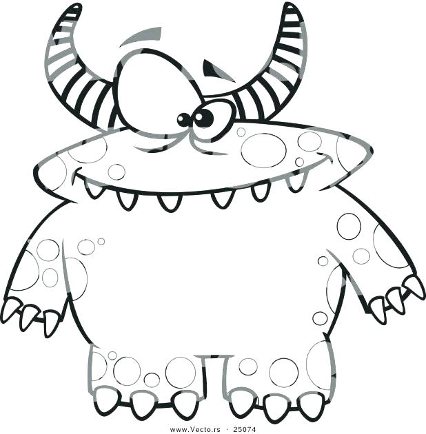 618x630 Halloween Monster Coloring Pages Monsters Coloring Pages Cookie