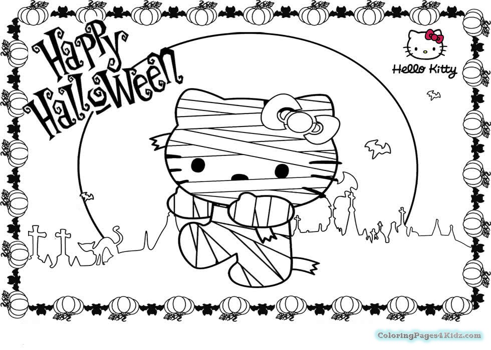 980x700 Cute Halloween Mummy Coloring Pages Coloring Pages For Kids