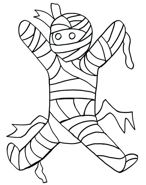 474x600 Mummy Coloring Pages Halloween Mummy Halloween Mummy Printable