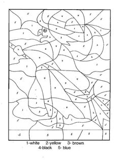 236x317 Owl Color By Number Coloring Picture Color By Number