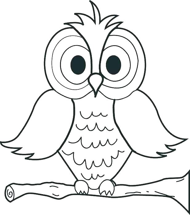 Halloween Owl Coloring Pages