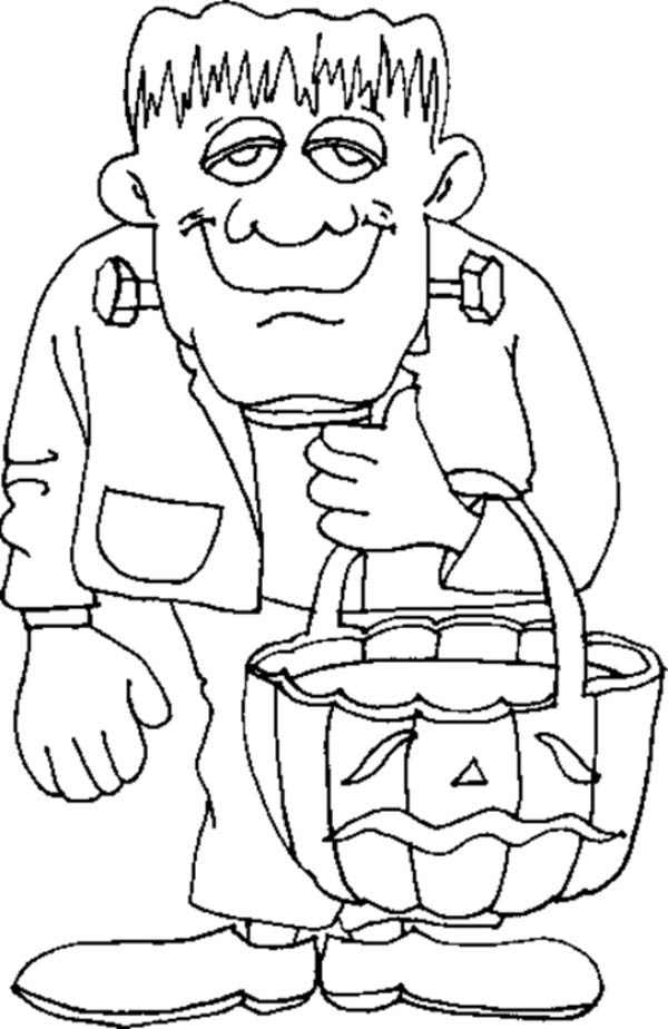 600x924 Frankenstein Pictures To Color