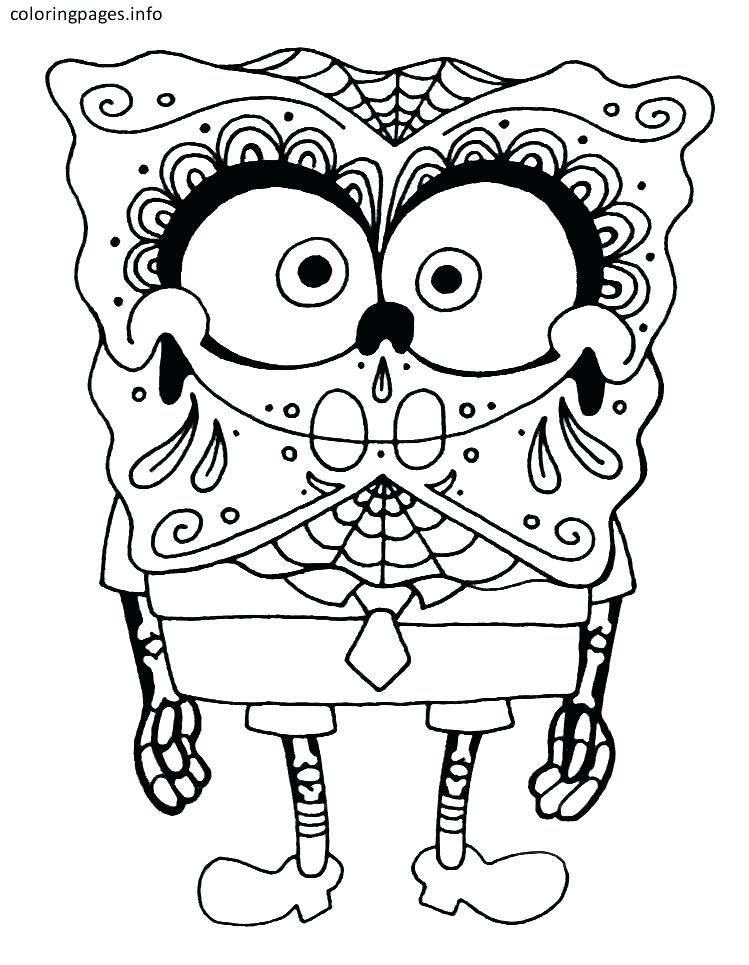 749x965 Coloring Pages Skull Sugar Skull Color Pages Sugar Skull Coloring