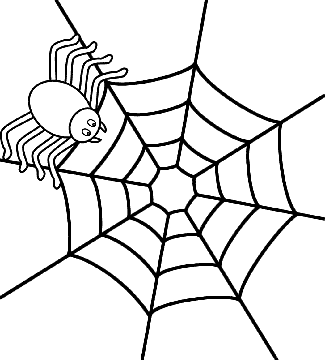 1052x1164 Halloween Spider Coloring Pages Download Coloring For Kids 2018