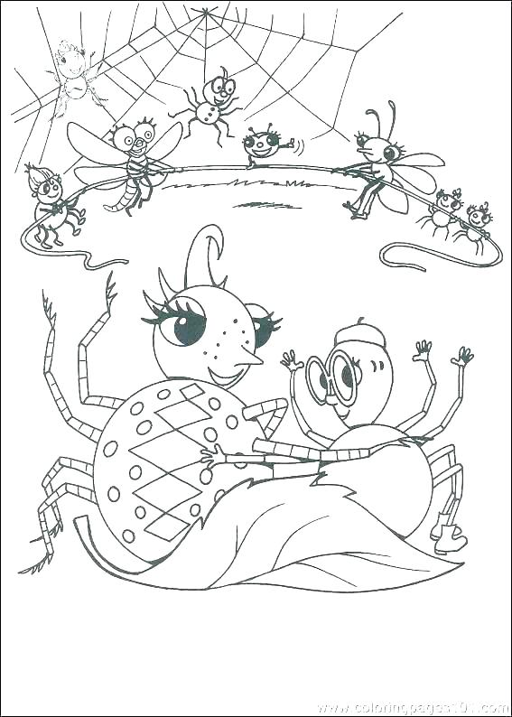 567x794 Spider Coloring Page Spider Coloring Page Free Printable Pages