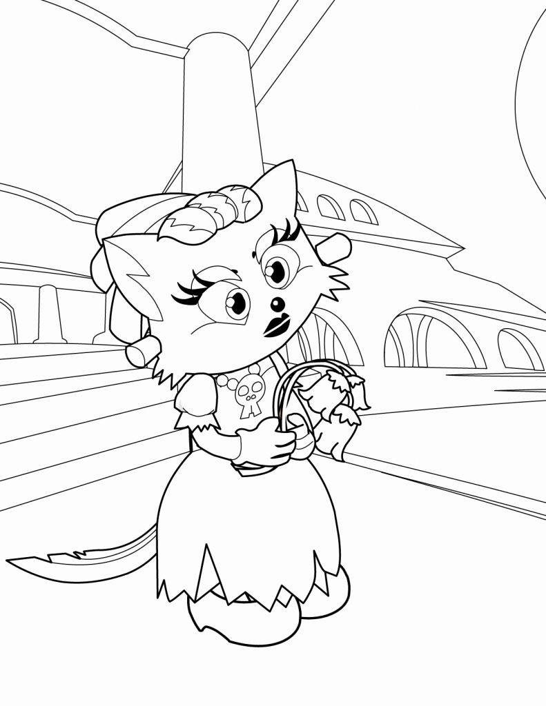 791x1024 13 Halloween Themed Coloring Pages Coloring Page