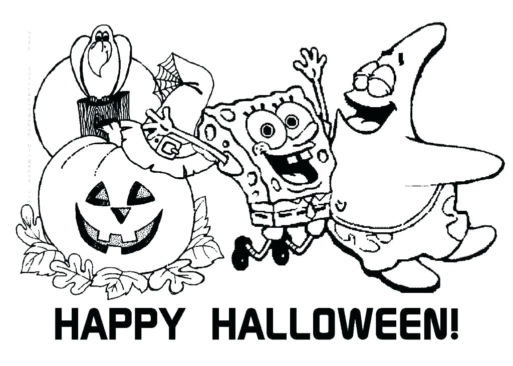 1024x731 Printable Coloring Pages For Halloween Themed Coloring Pages Free